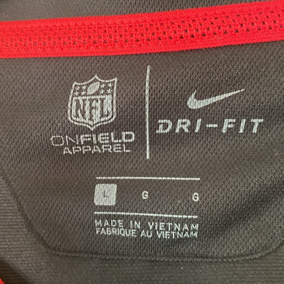 NWT Nike Long Sleeve Atlanta Falcons Polo - Picture 4 of 6